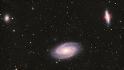 M81, M82 и NGC 3077