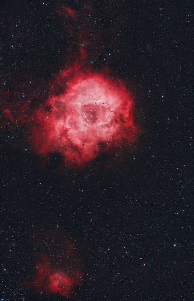 NGC-2237 Rosette nebula