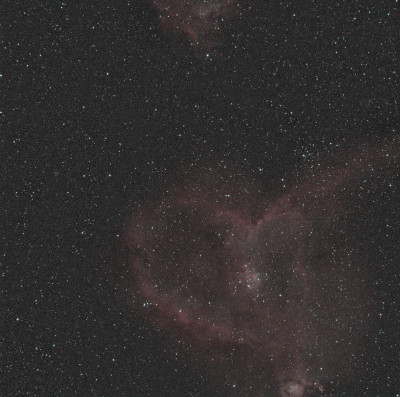 IC 1848 and IC 1805, the Soul Nebula and the Heart Nebula - Astrophotography