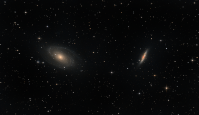M81 & M82 - Bode's and Cigar Galaxies