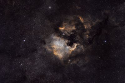 NGC 7000 - Северная Америка, IC 5070 - Пеликан