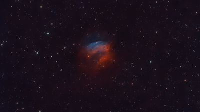 Valentine Rose SH2-174 or the Ghost Nebula - Astrophotography