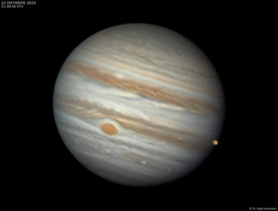 Jupiter and Io. - Astrophotography