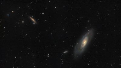 M106 & NGC 4217 - Astrophotography