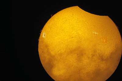 Солнечное затмение от 29.03.2025. Время 14:50