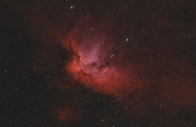 NGC 7380 - The Wizard Nebula (HOO) - Astrophotography