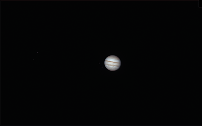 Юпитер и его спутники: Европа, Каллисто, Ио и Ганимед. 02.08.2022