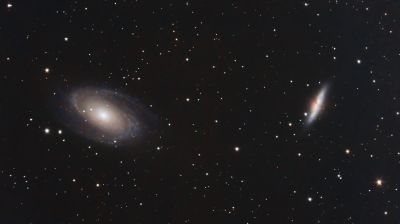 M81 и M82 - астрофотография