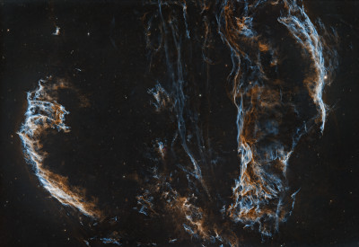 NGC6969 and NGC6992 Veil Nebula Complex