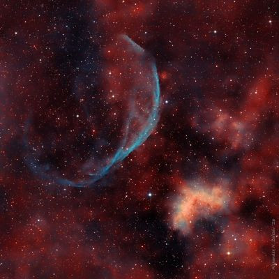 Sh2-84 in the HOO palette - Astrophotography