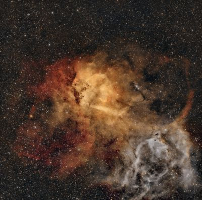 Sh2-132 - Lion Nebula, RASA 8