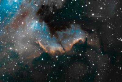 LBN 354 The Cygnus Wall (false SHO) - Astrophotography