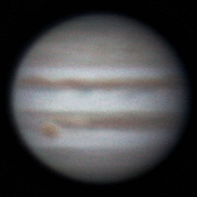 Rotation of Jupiter, 15 oct 2013, 7:11-7:33