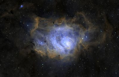 M8 Lagoon Nebula SHO - Astrophotography
