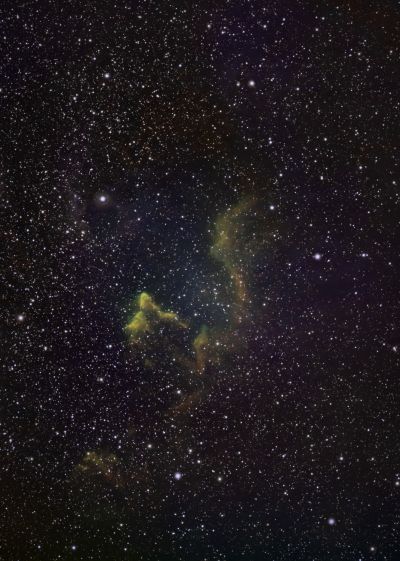 Призрак Кассиопеи IC 59 и 63 