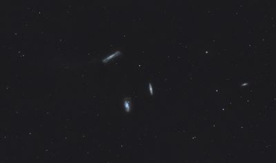 Трио Льва (М65, М66, NGC 3628, NGC 3593)