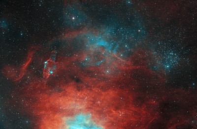 Kazarian-Parsamian 8 and M52 - Astrophotography