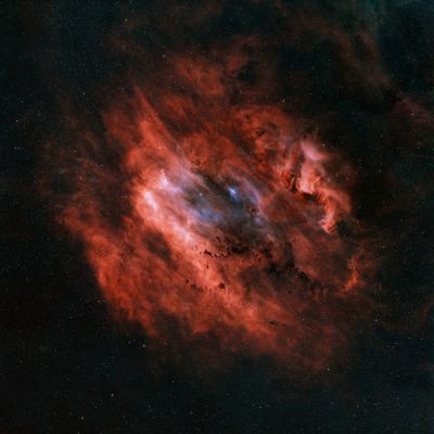 SH2-119 Clamshell Nebula - Astrophotography