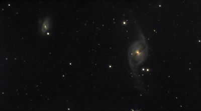 NGC 3729 & NGC 3718 - астрофотография
