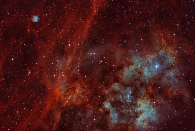 Sh2-115 и Abell 71