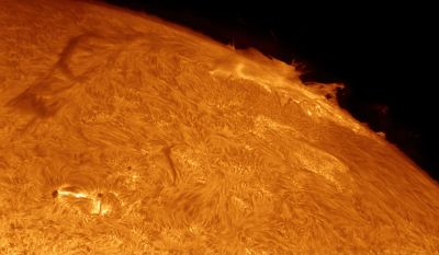 Солнце в линии Ha 26-04-2024