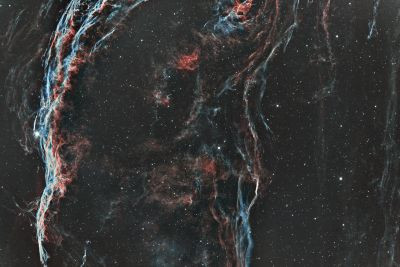 La Danza dei Filamenti: Il Complesso della Nebulosa Velo (Cygnus Loop) - Astrophotography