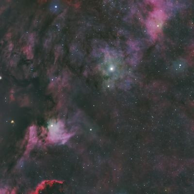NGC 7000 "Северная Америка" (центр)