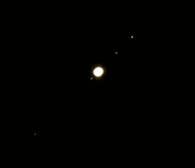 Jupiter and its moons through Seestar - Astrophotography
