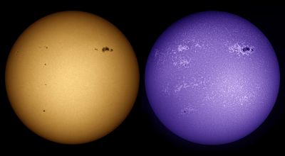 Фотосфера и хромосфера в CaK 27-02-2024