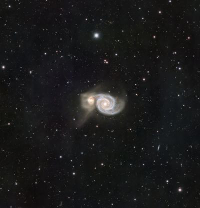 M51, RASA 8", 4 hrs (no filter)
