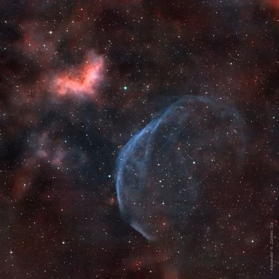 Sh2-84 in the HOO palette - Astrophotography