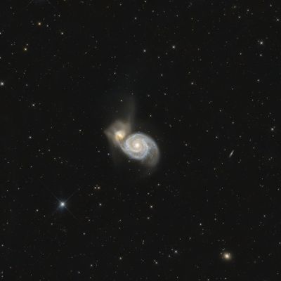 M51, NGC5195