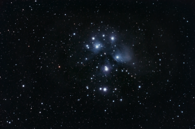 Pleiades M45 - астрофотография