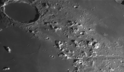 Moon on December 29, 2025 at 18:52 UTC+5 - Astrophotography