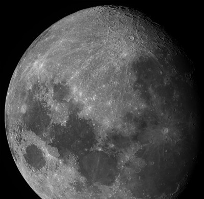 The Moon on March 29, 2026, in the infrared range. - Astrophotography