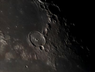 Кратер Гассенди цвет