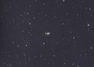 M51 Whirlpool Galaxy (continued) - Astrophotography
