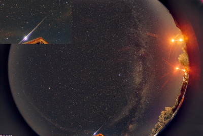 allsky (η-Aquariids) - Astrophotography