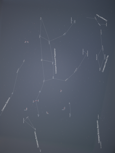 Созвездие большой медведицы