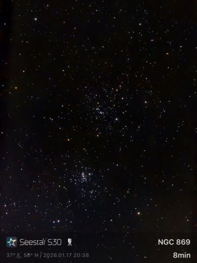 h и χ Персея - Seestar S30