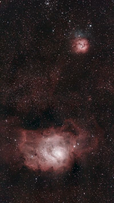 Lagoon (M8) & Trifid (M20) Nebula