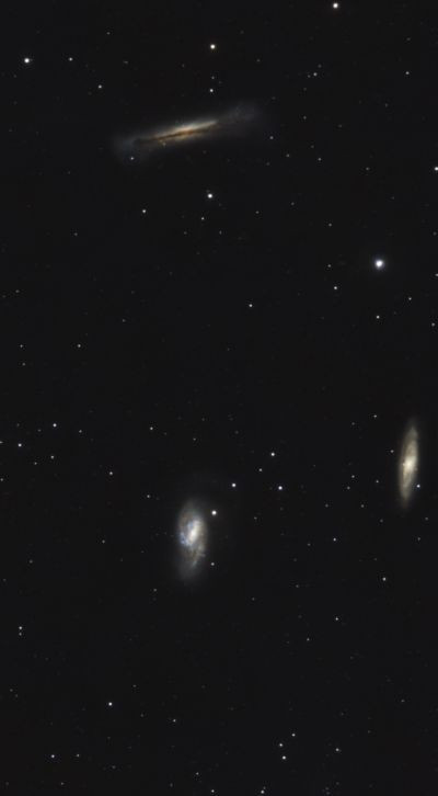The Leo Triplet - Astrophotography