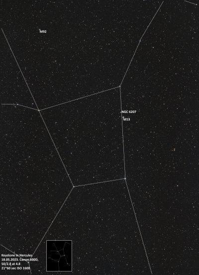 KeyStone in Hercules - annotated