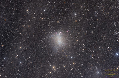 NGC 6822 Галактика Барнарда