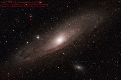 M31 - Andromeda galaxy - Astrophotography