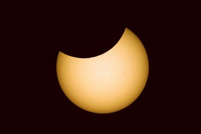 Partial solar eclipse 10.06.21