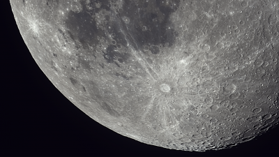 Луна. Кратер Тихо. 23.10.2021