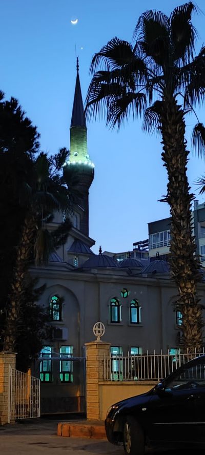 Рамадан, соединение Луны и Венеры, 2023