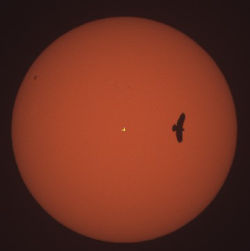 За пару часов до затмения