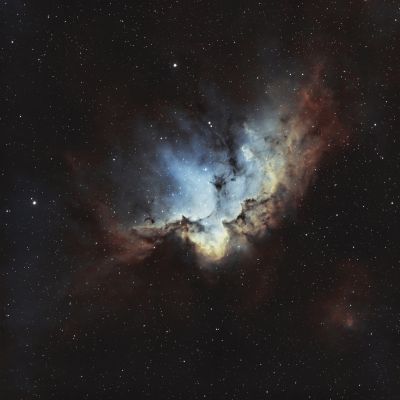 NGC 7380 Туманность Колдун